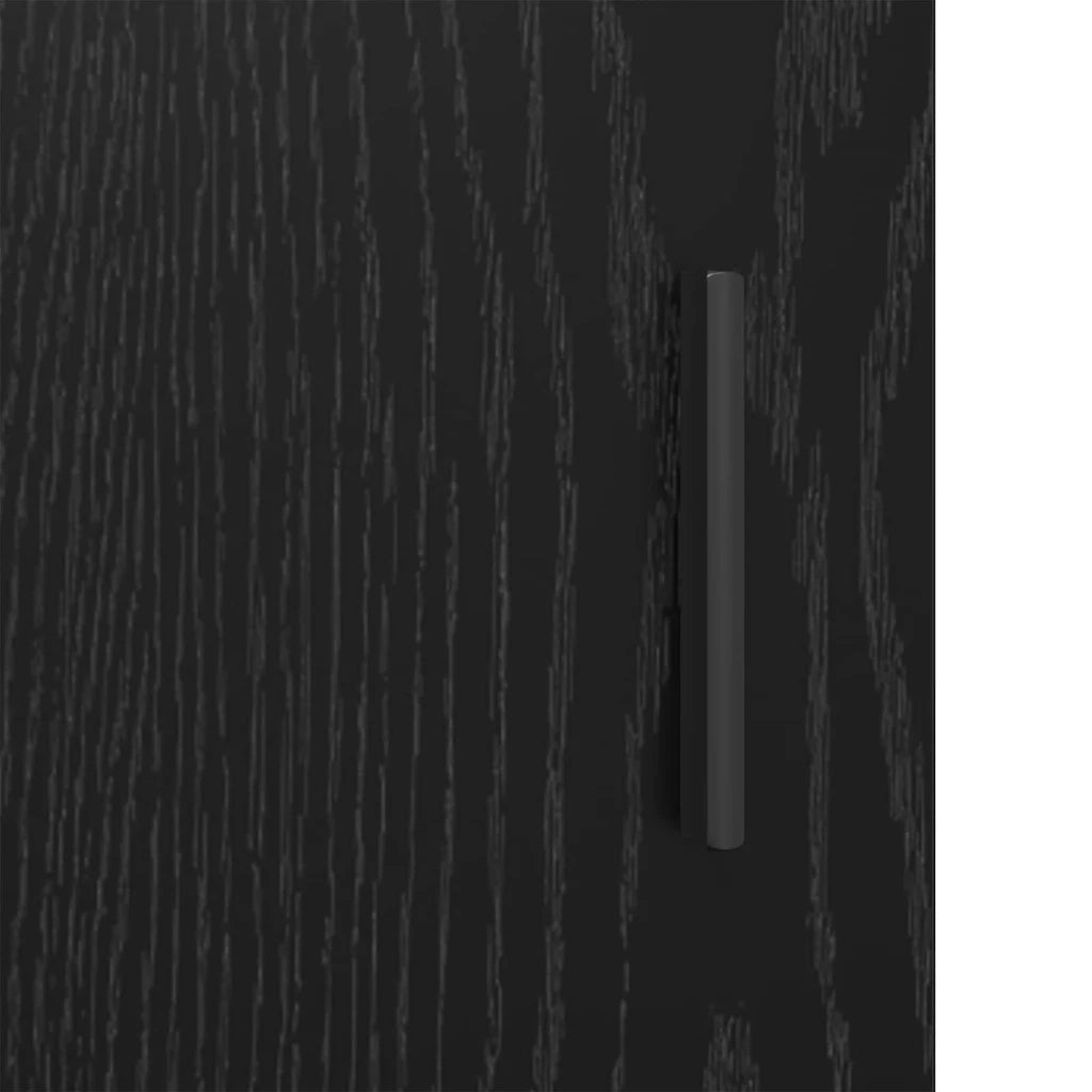 Set di mobili per il bagno Rovere Nero 35 x 37,5 x 188,5 cm 3402319