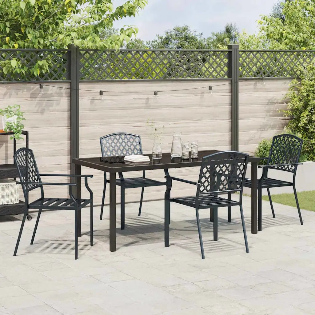 Set da Pranzo per Giardino 5 pcs Antracite 3379306