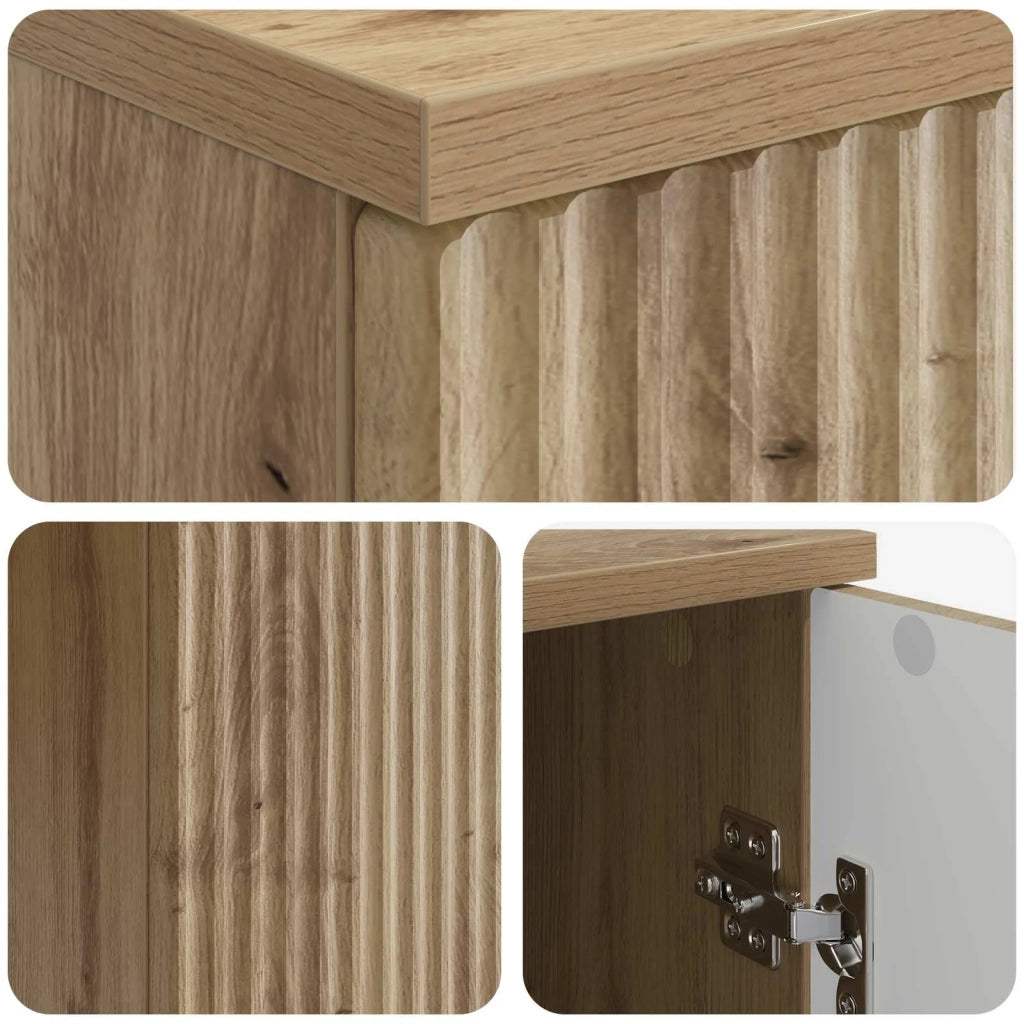 Scrivania con lo scaffale Rovere Artigianale 142,5 x 50 x 75 cm 3414629