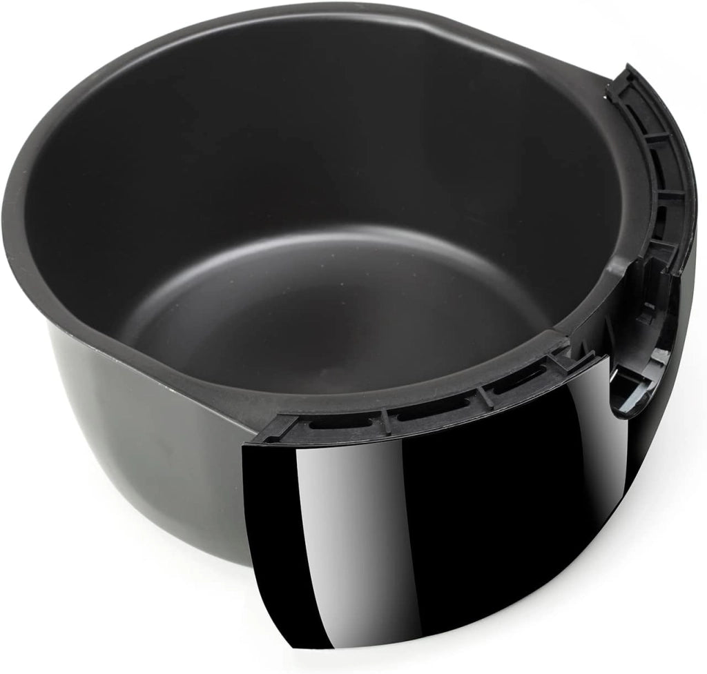 Black+decker bxaf2500e - friggitrice ad aria. senza olio. -99% di grassi. frigge, arrostisce, cuoce e riscalda. 2.5l. 1500w. timer 30min. 80ºc-200ºc. antiaderente. nero