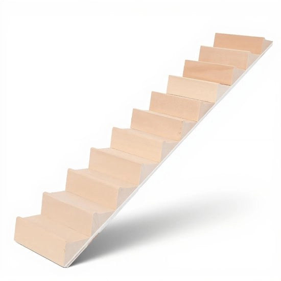 Trappola in Legno per Poppe - Scala 1/12 - Accessorio di Fai da Te - Robusta e Solida - Decorazione per Case di Bamboline - Progetto Classico - Trappola per Bamboline
