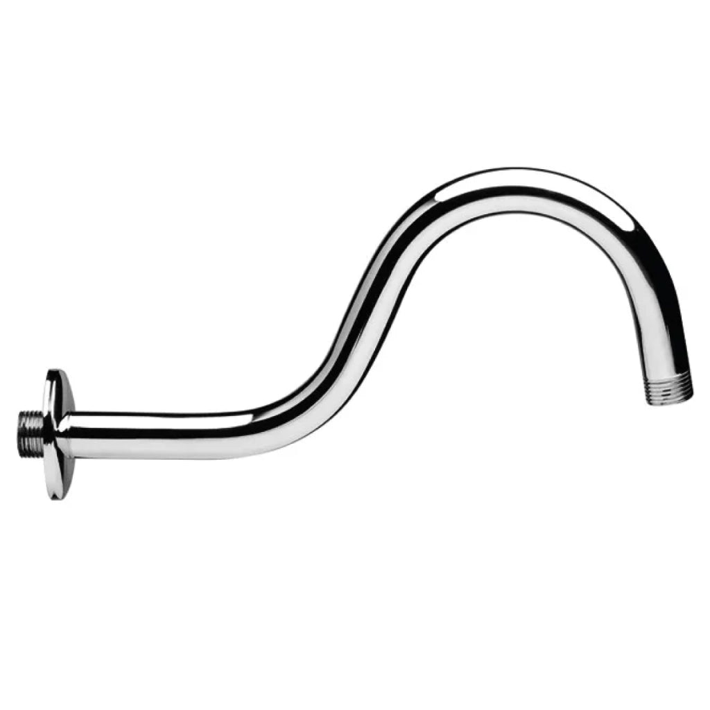 BRACCIO DOCCIA TONDO IN OTTONE CROMATO 1/2 CM 30   REMER RUBINETTERIE S.P.A.