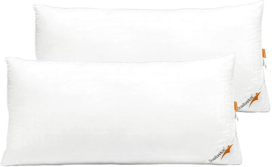 Cuscino in cotone a doppia trama - ipoallergenico - 1 pezzo - cotone