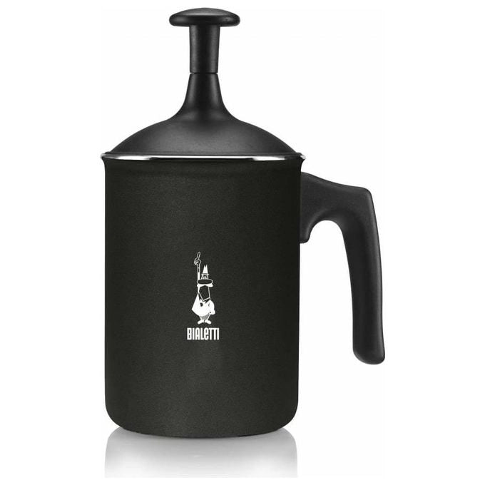 Bialetti 00AGR395 Tutto Crema Montalatte Manuale Capacita' 330 ml Adatto per Fornelli a Gas Vetroceramica e Elettrici colore Nero