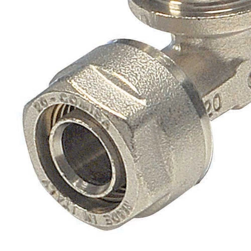 Raccordo a tee maschio diam.3/4x26 per multistrato