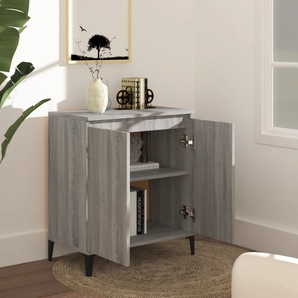 Credenza Grigio Sonoma 60x35x70 cm in Legno Ingegnerizzato 815160