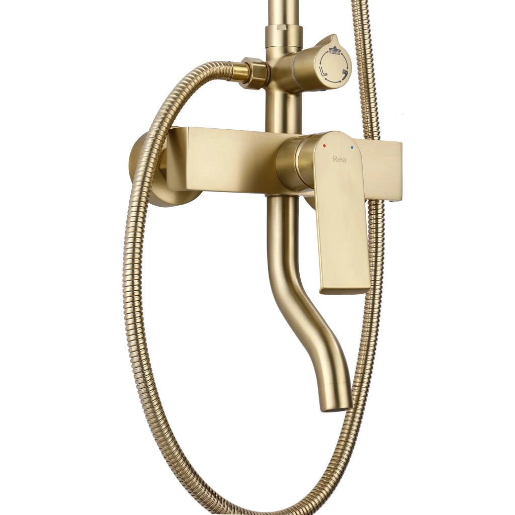 Set Doccia Da Incasso Rea Hass Gold