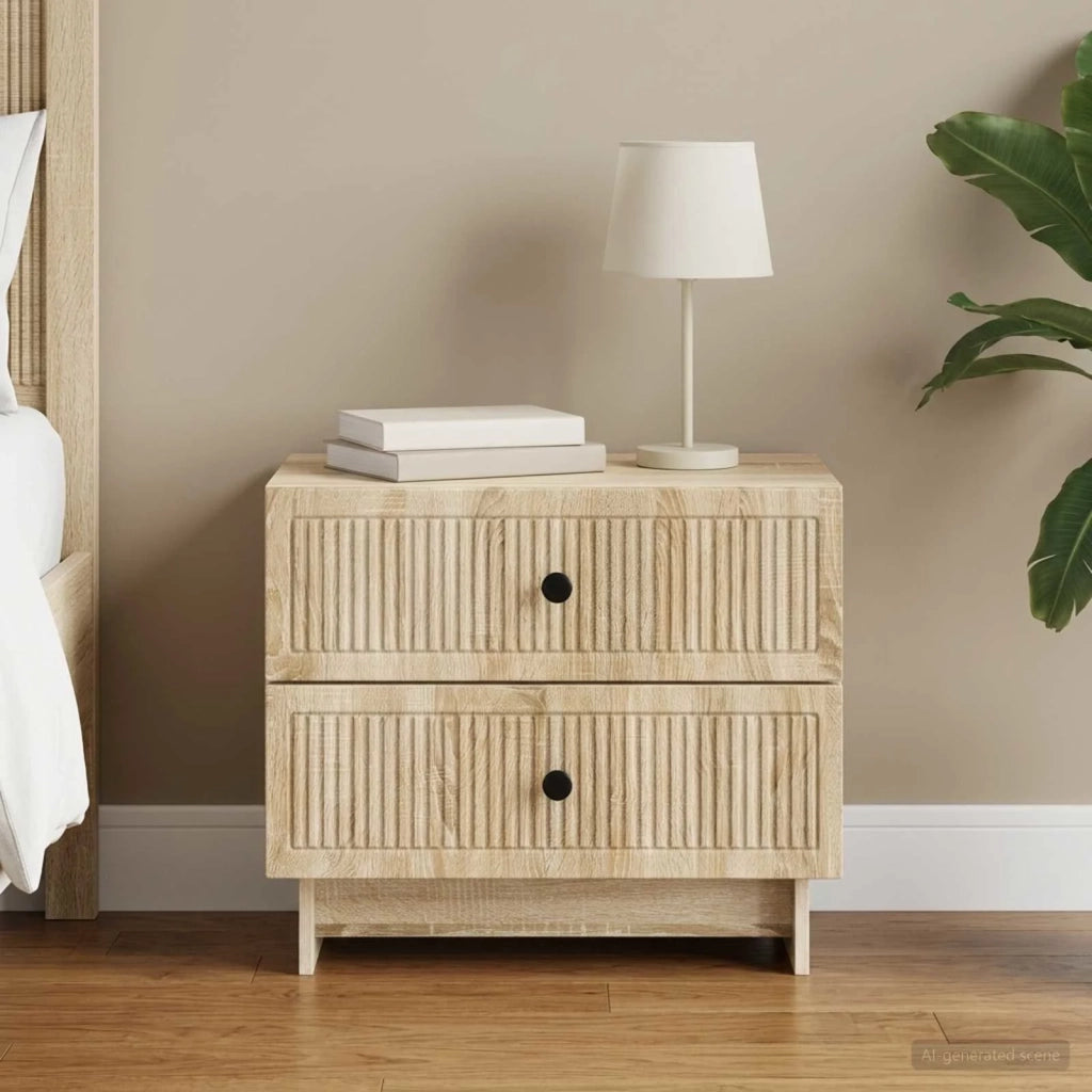 Armadio da Notte con cassetto Rovere Sonoma 62 x 34,5 x 47,5 cm 893857