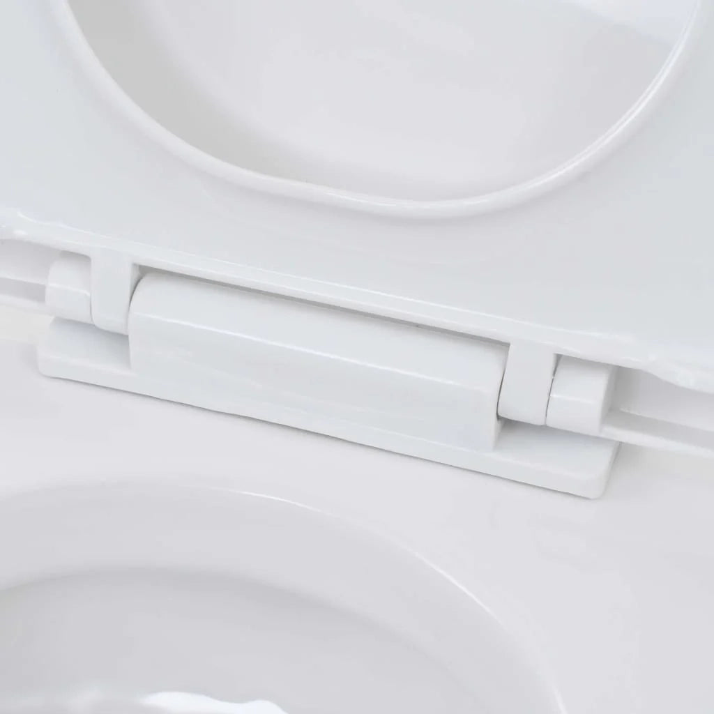 Wc sospeso in ceramica con funzione soft-close bianco 02_0003591