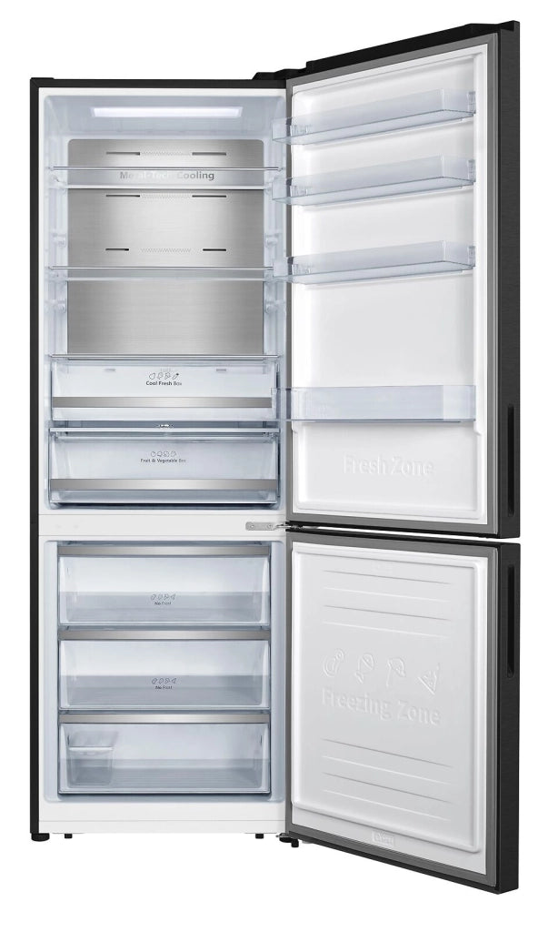 Hisense RB645N4BFE frigorifero con congelatore Libera installazione 495 L E Nero