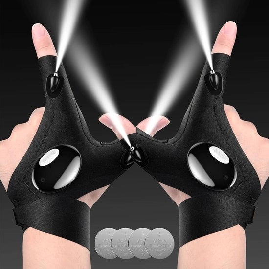 Regali per il Giorno del Padre per padre, figlia, moglie e figlio, regali per uomini, lui, amico e marito, gadget per l'illuminazione LED per campeggiare, pescare e riparare, manopole con luce LED impermeabili