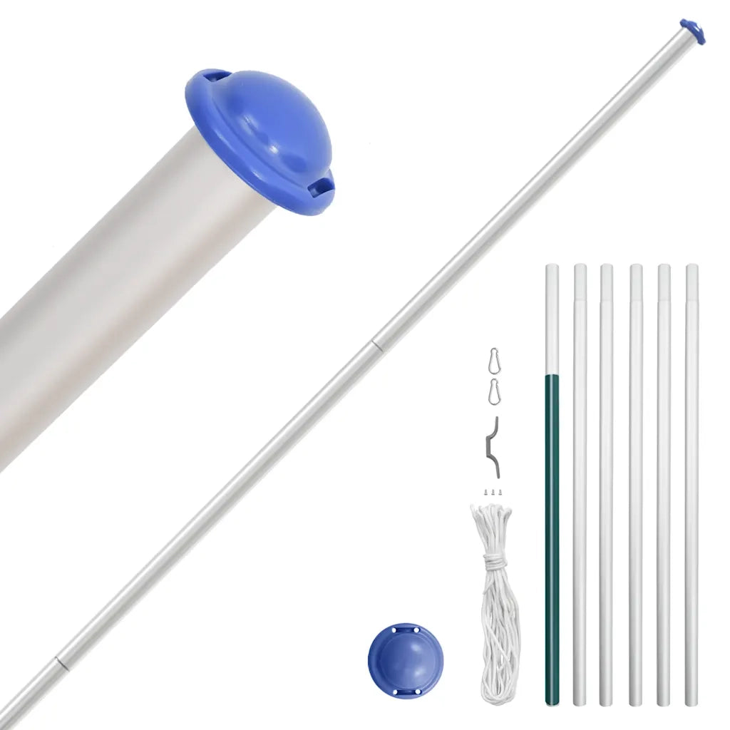 Asta e Bandiera Polonia 6,08 m Alluminio CFW7118673