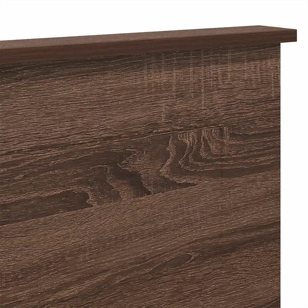 Testiera-Testata-Testiera Decorativa Rovere Marrone 180 cm Legno multistrato 932336