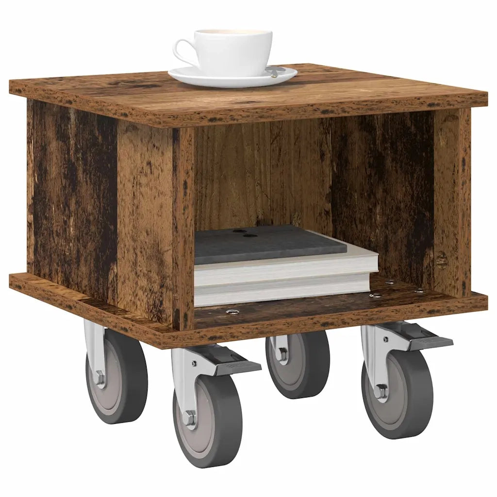 Supporto TV-Credenza per TV-Mobile TV Legno vecchio 37 x 35 x 35 cm Legno multistrato