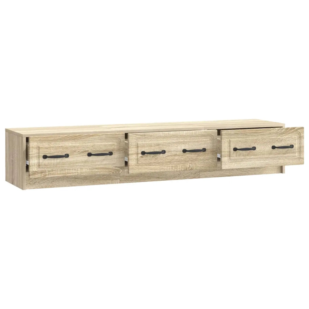 Mobile TV Rovere Sonoma 147 x 34,5 x 27 cm Legno ingegnerizzato