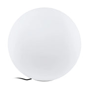 Sfera Esterno Contemporanea Monterolo Policarbonato Bianco 1 Luce E27 50Cm