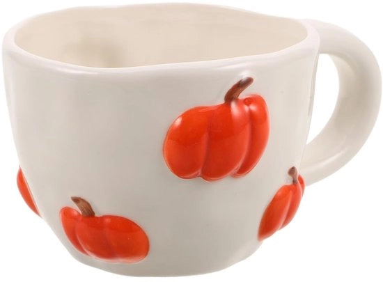 Ceramica Moka Pompa - Caffè/Tea - Unica Tazza - Resistente al Calore - Facile da Pulire - 15x10x7 cm - Coperchio per Caffè