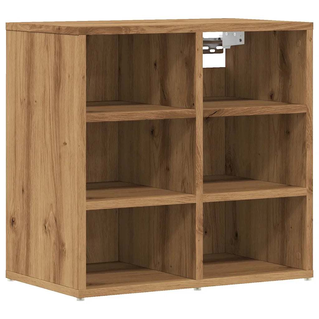 Scarpiere 2 pz Rovere Artigianale 52x30x50 cm 857036