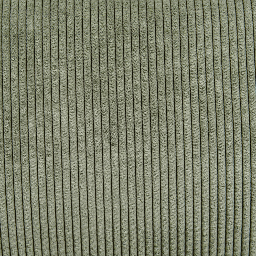 Letto ad acqua EU King Size Verde Oliva Velluto a Coste 160 x 200 cm con materasso con spessa testata imbottita e pediera Camera da letto in stile moderno