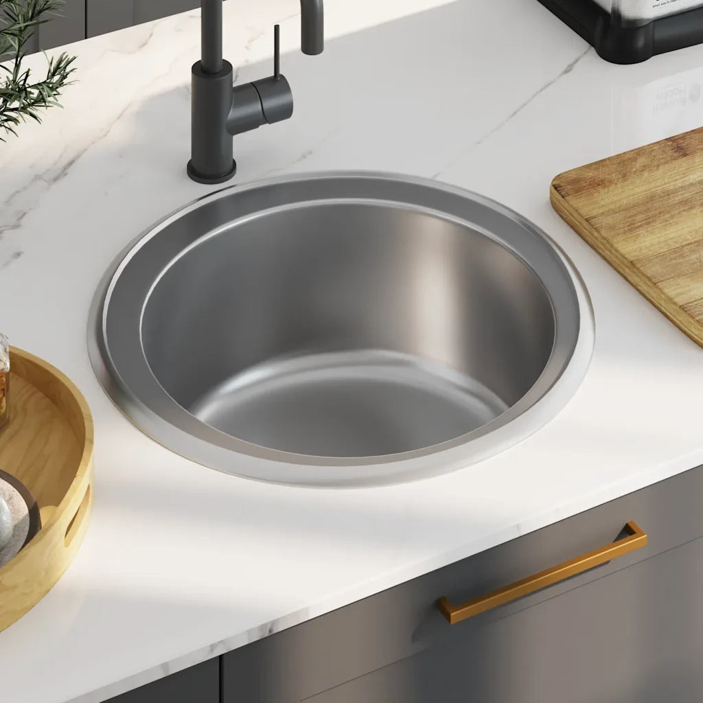 Lavello da Cucina con Filtro e Sifone in Acciaio Inox CFW7086664
