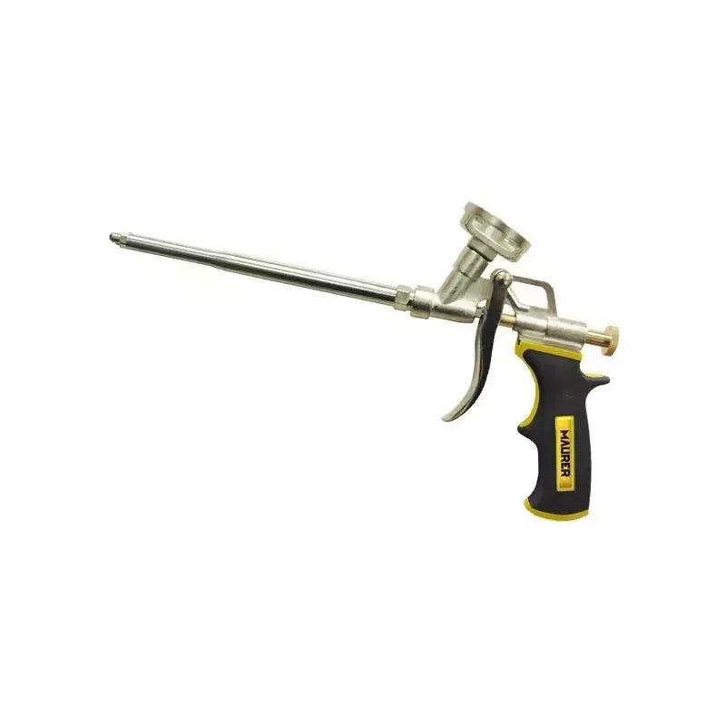 Pistola per Schiuma Poliuretanica Maurer con ugello in acciaio inox ed impugnatura ergonomica