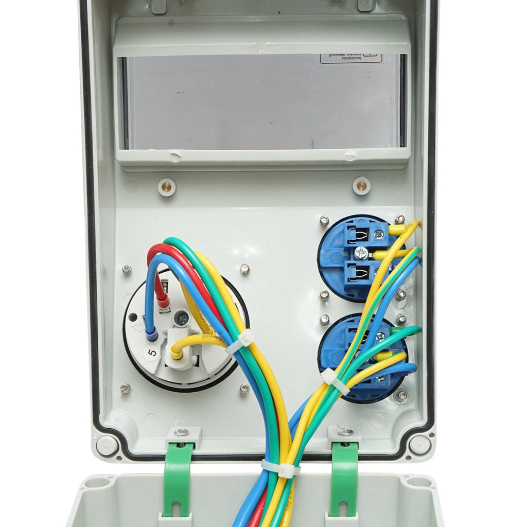 Pannello gruppo prese per organizzazione cantiere 1x415V/32A, 2x230V/16A, 260x170x140mm IP44/IP66 SUNTREE