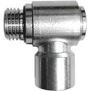 RACCORDO GIREVOLE A 'L' ATTACCO FEMMINA 1/4x1/4 mm - 10 pezzi- SPIRALFLEX