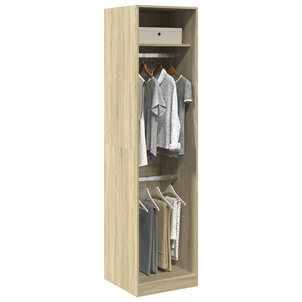 Armadio Rovere Sonoma 50x50x200 cm in Legno Multistrato CFW4313122