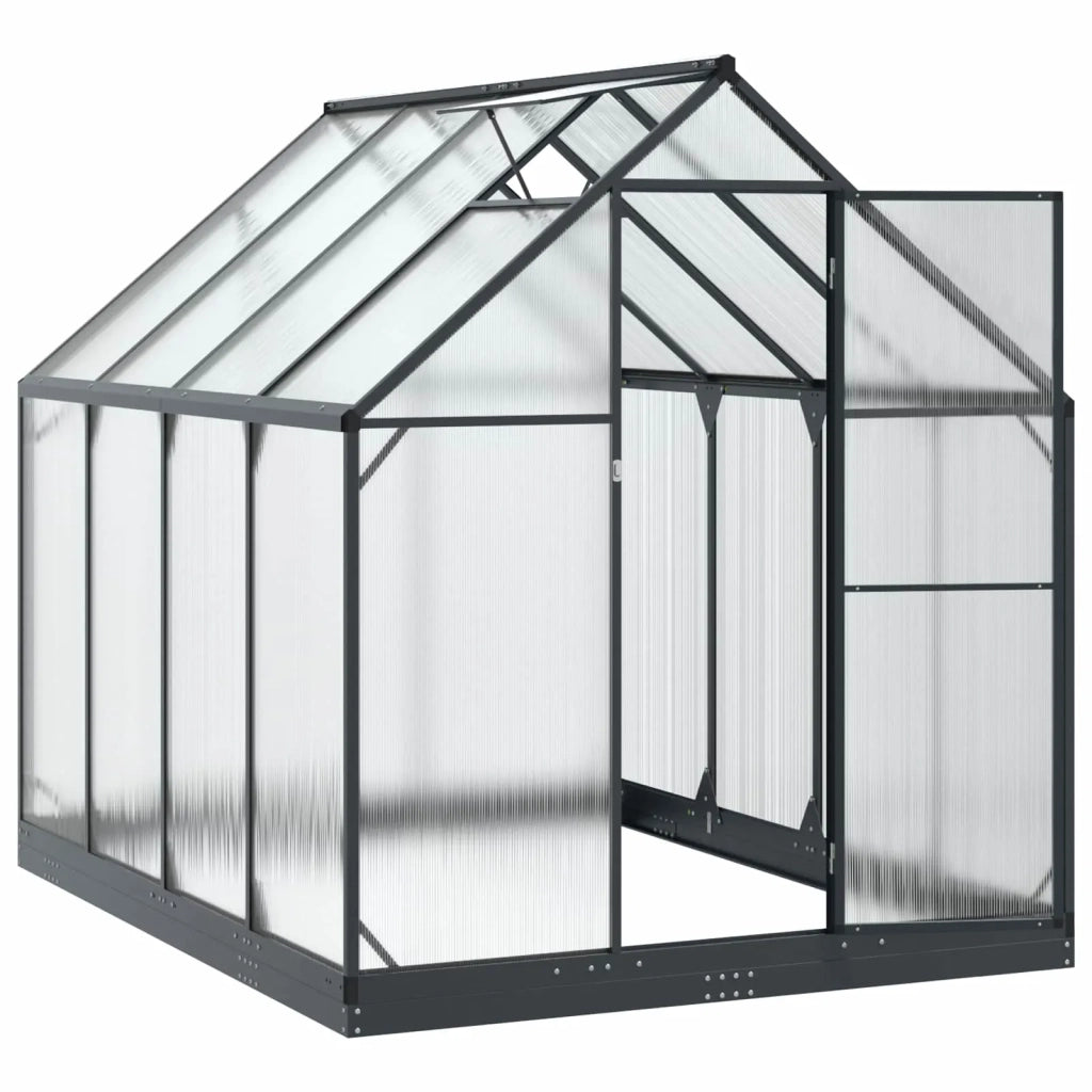 Serra da Giardino con porta Antracite 183,5 x 243,5 x 207 cm 3433042