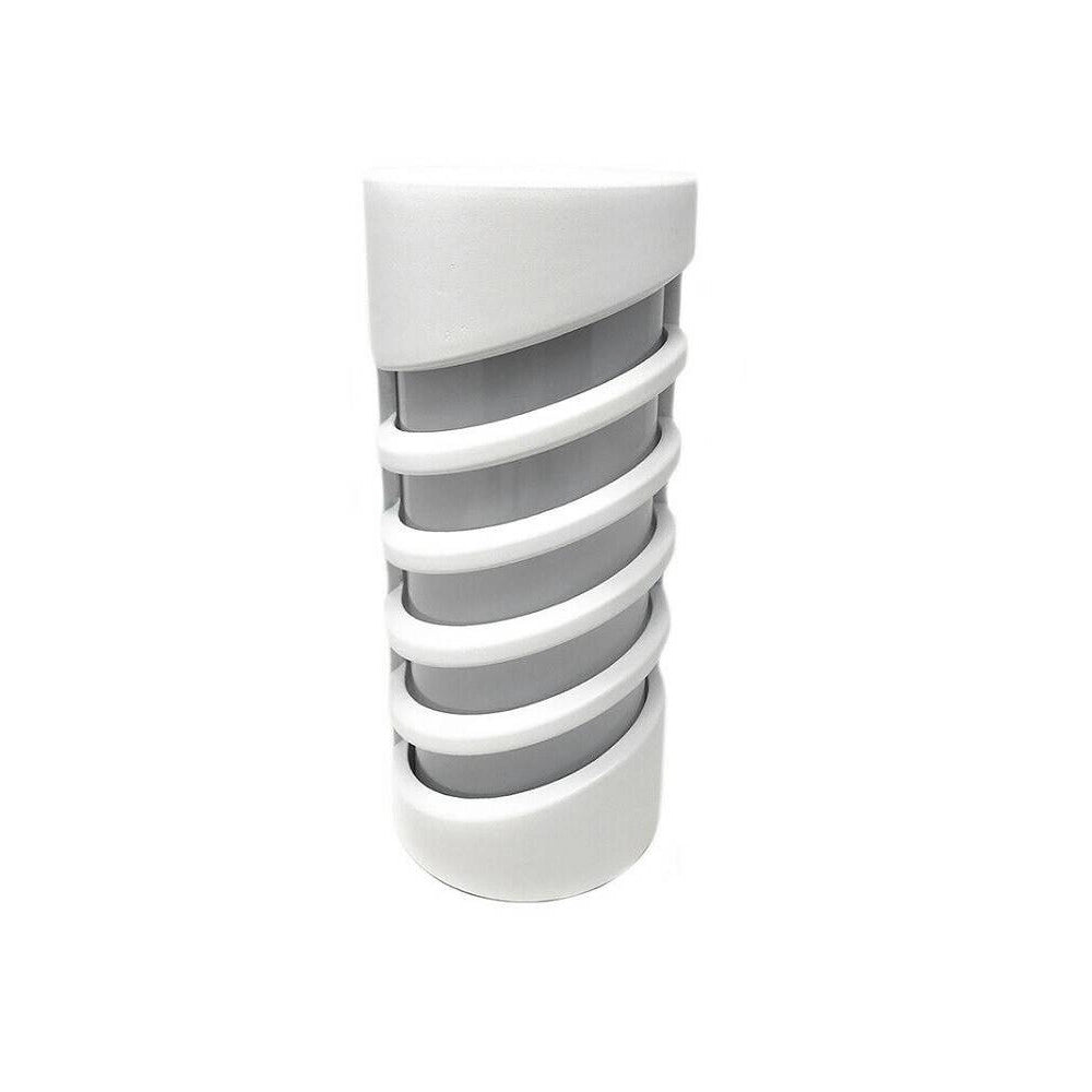 Trade Shop - Applique Led A Parete Bianco 12 W Per Esterno Luce 3000k 6500k 4000k Ip65 Es56 -