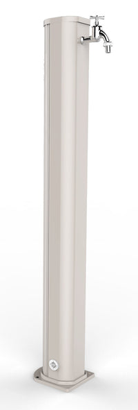 Fontana da Esterno con Rubinetto Arkema Jolly Bianco Crema