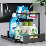Organizzatore multifunzionale per cucina e bagno sotto il lavandino