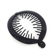 Trade Shop - Fermacoda Pesce Tondo 12 Cm Banana Pettine Capelli Ferma Coda Codini Codino -