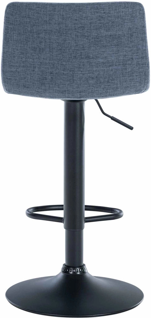 Sgabello Branford blu,Tessuto