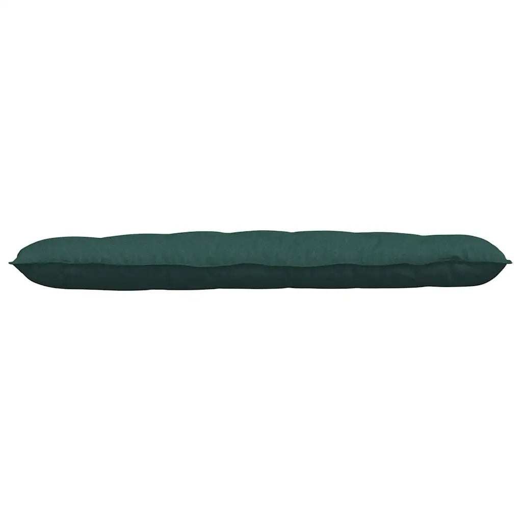 Cuscino per Schiena Verde Scuro 160 x 19 x 50 cm Tessuto