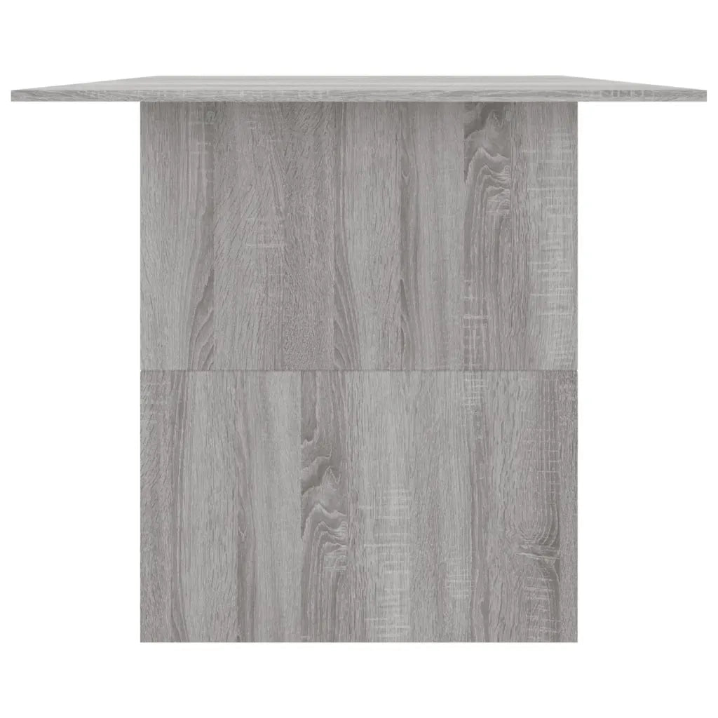 Tavolo da Pranzo Grigio Sonoma 180x90x76 cm Legno Multistrato 838193