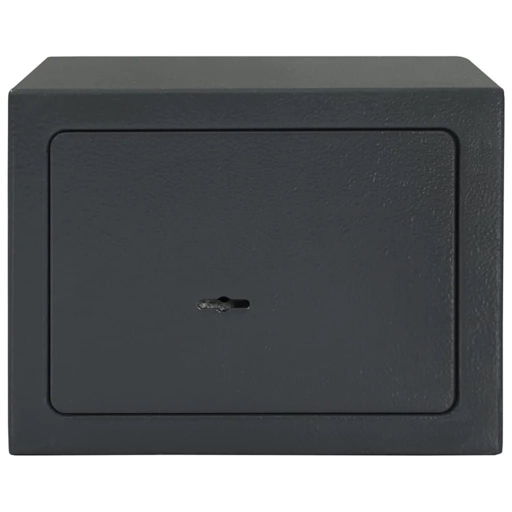 Cassaforte con blocco Grigio scuro 23 x 17 x 17 cm Acciaio CFW1530331