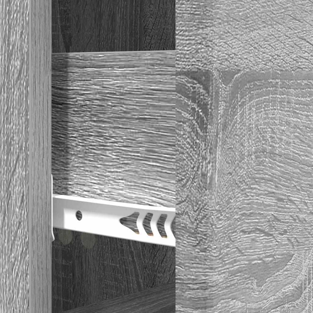 Mobile con Cassetti Grigio Sonoma 33 x 34,5 x 90 cm 895541