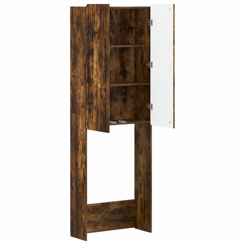 Mobile Bagno ZWOLLE Rovere Fumo 66 x 25,5 x 190 cm 896480