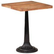 Tavolo da Bistrot 60x60x76 cm in Legno Massello di Acacia
