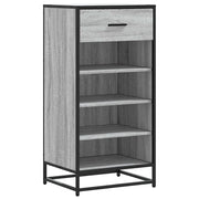 Scarpiera | Mobile per scarpe Grigio Sonoma 48x38x97,5 cm in Legno Multistrato