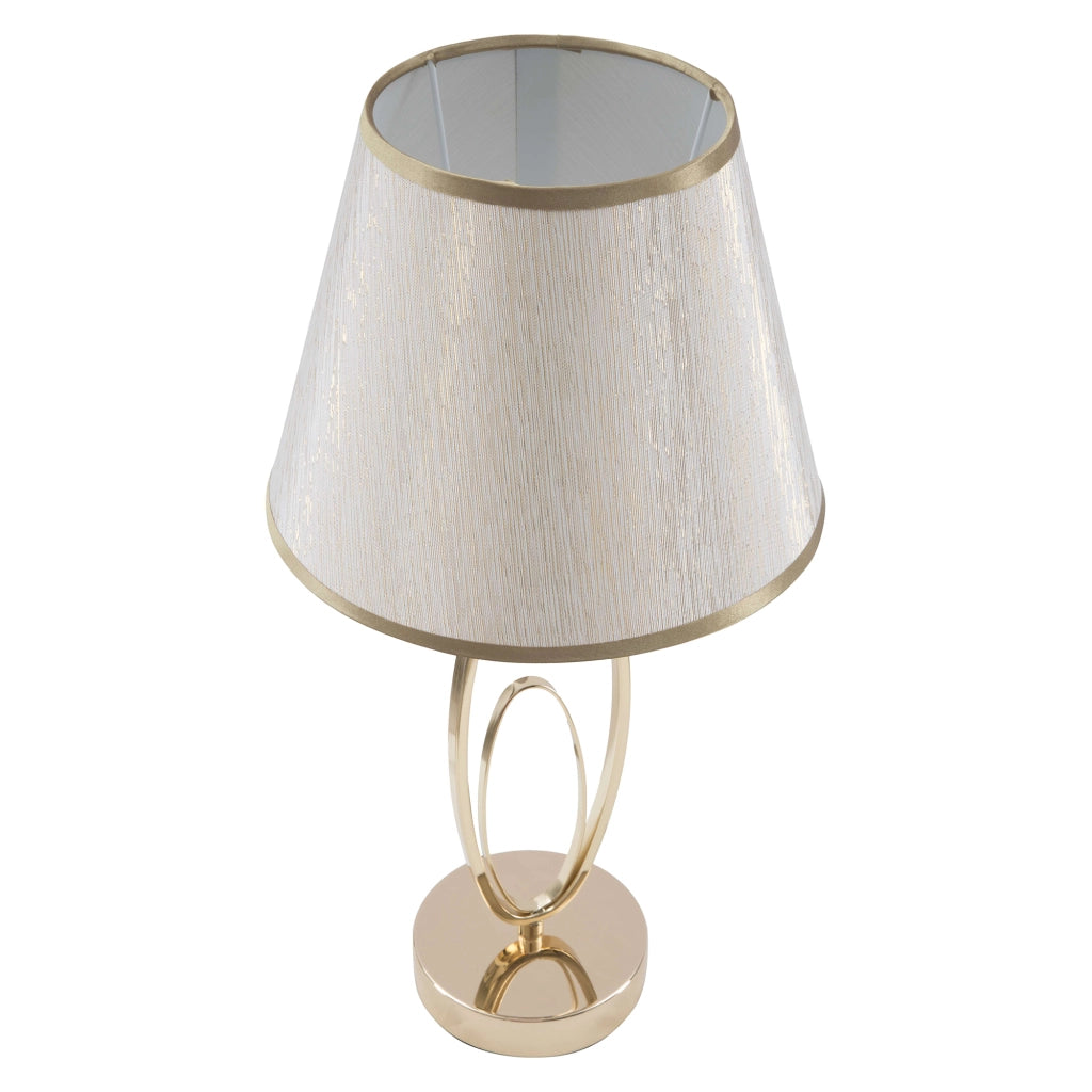 Kars, Lampada da Tavolo Necessaria 1 Lampadina, Bianco Crema