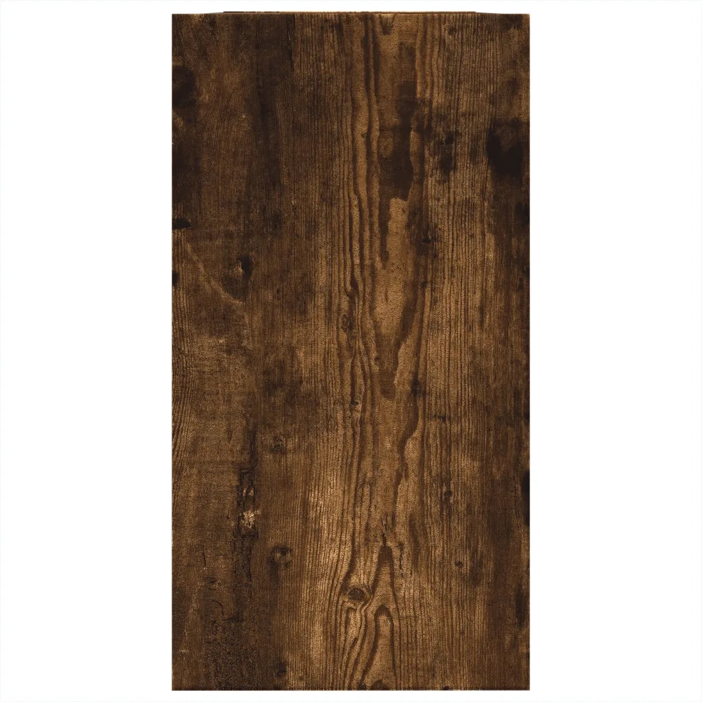 Mobile Lavabo Rovere Fumo 63x29x55 cm in Legno Multistrato 848098