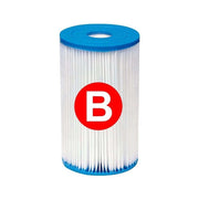 Trade Shop - Cartuccia Filtro Grande Tipo B Per Pompe 9.463l/h Ricambio Pulizia Piscina 29005 -