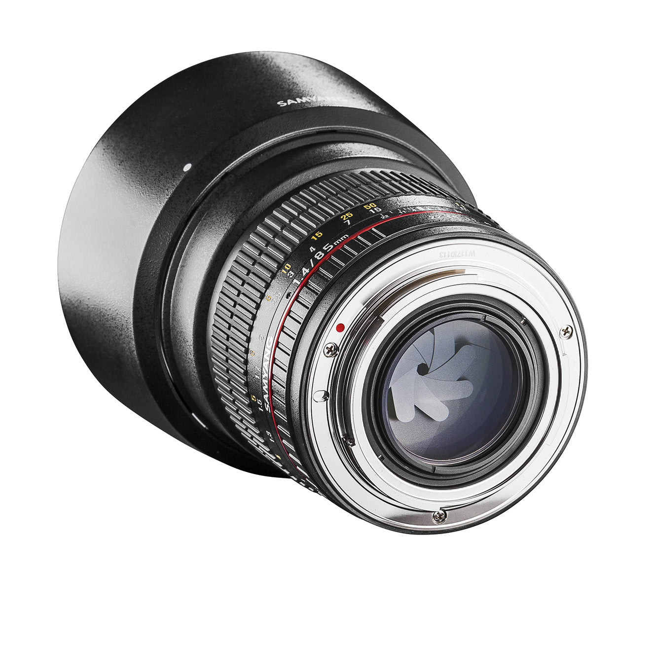 Obiettivo fotografico MF 85mm F1.4 AS IF UMC compatibile con Pentax K – intensità luminosa per full-frame e APS-C – focus manuale, Bokeh morbido – con custodia