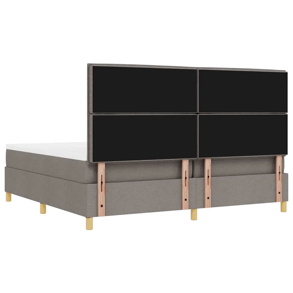 Letto a molle con materasso Talpa 200 x 200 cm Tessuto 3344251