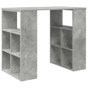 Scrivania | Tavolo da Ufficio Grigio cemento 90 x 50 x 75 cm Legno multistrato