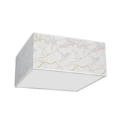 Plafoniera SENSO Milagro MLP7304 quadrata 50cm bianca