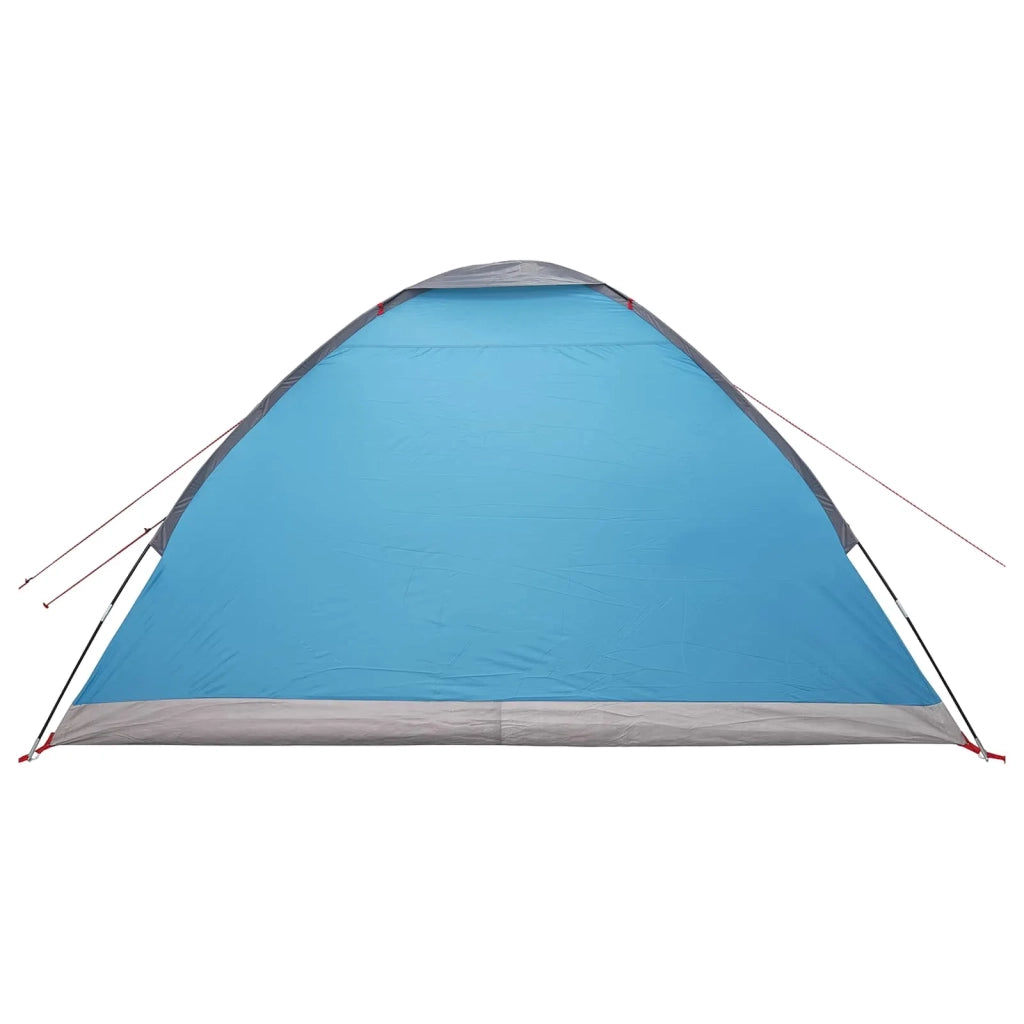 Tenda da campeggio con tetto Blu 4 persone Poliestere e Acciaio 42028648