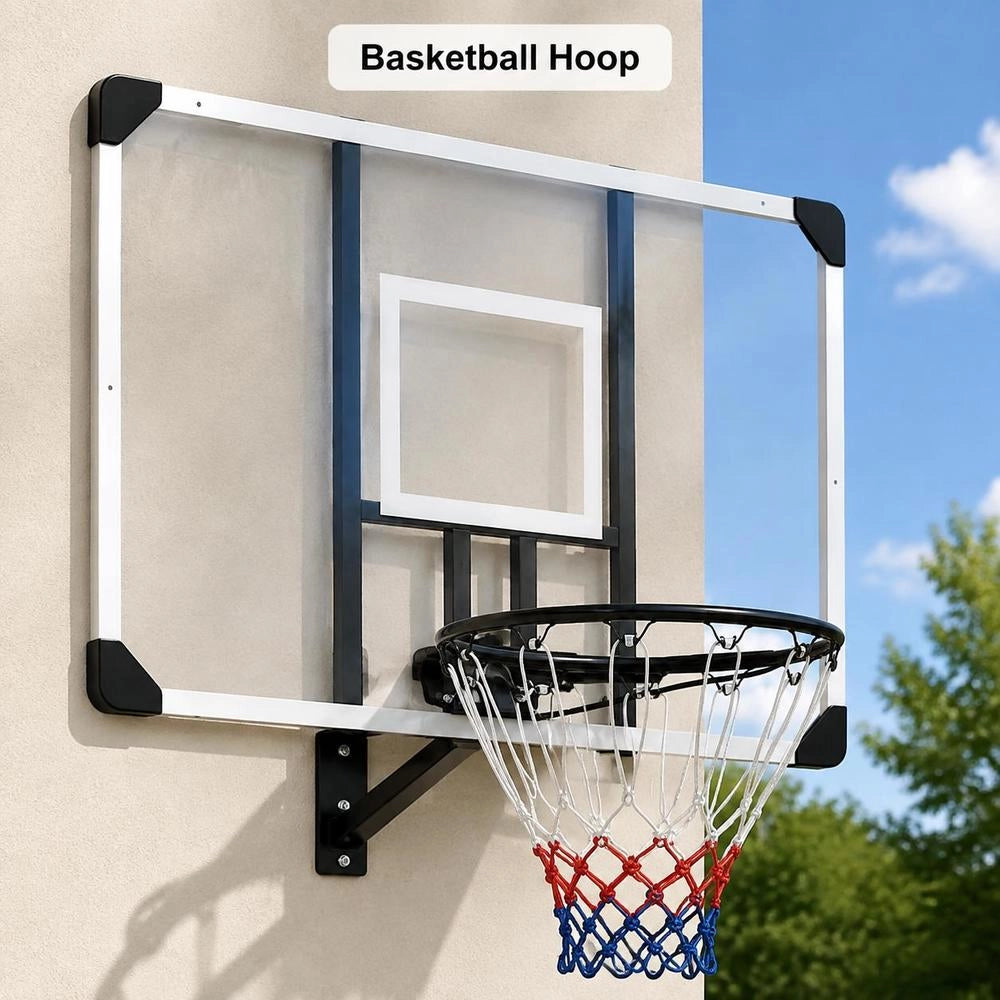 Transparent Basketball Hoop, 106x69x3 Cm, Polycarbonate
